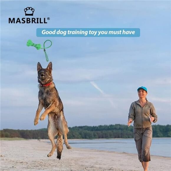 Dog Chew Toys for Aggressive Chewers Ultra-Durable Natural Rubber Dog Teeth - Picture 7 of 10